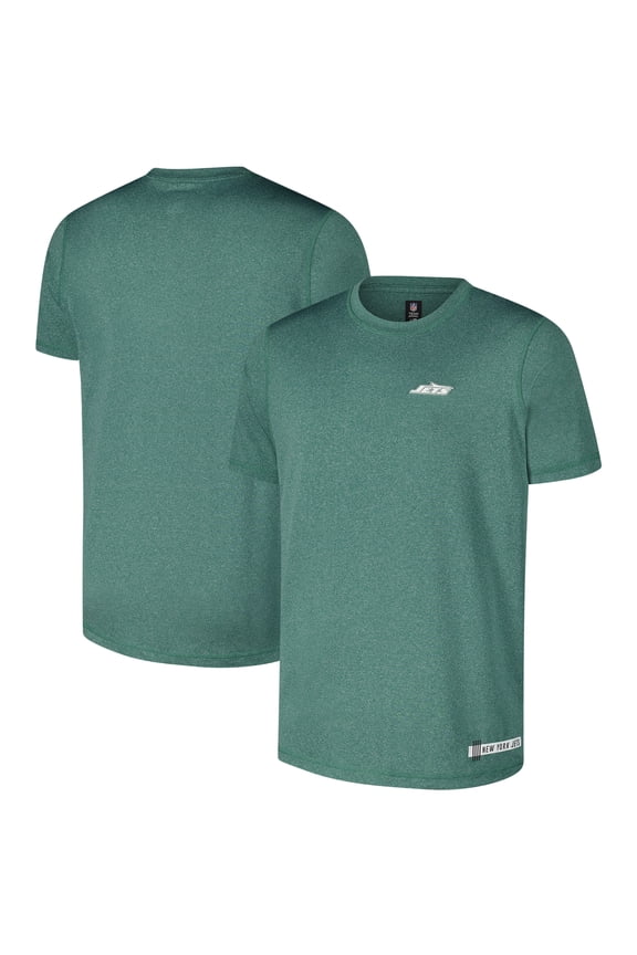 Men's New Era Heather Green New York Jets 2024 NFL Training Camp T-Shirt