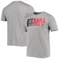 thumbnail image 1 of Men's New Era Heathered Gray Houston Texans Combine Authentic Game On T-Shirt, 1 of 3