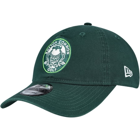 Men's New Era Hunter Green Boston Common Golf TGL Team 9TWENTY Adjustable Hat