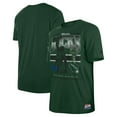 thumbnail image 1 of Men's New Era Hunter Green Milwaukee Bucks Enzyme Wash Oversized T-Shirt, 1 of 3