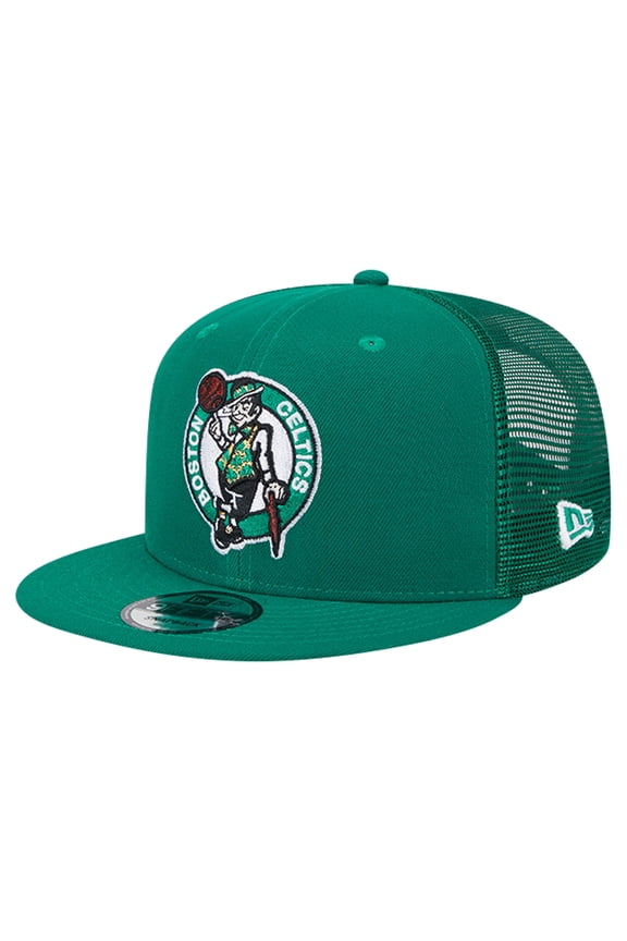 Men's New Era Kelly Green Boston Celtics Meshback 9FIFTY Snapback Hat