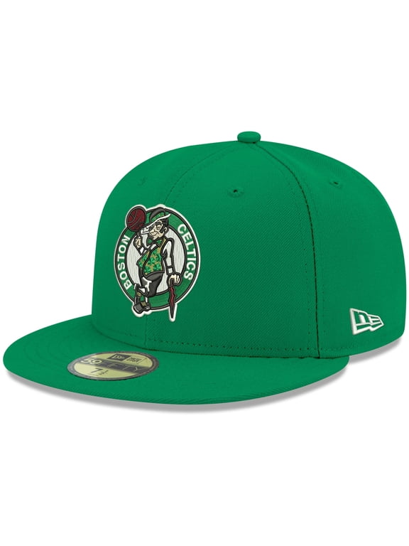 Men's New Era Kelly Green Boston Celtics Official Team Color 59FIFTY Fitted Hat