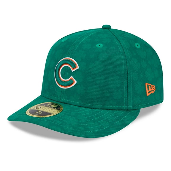 Men's New Era Kelly Green Chicago Cubs St. Patrick's Day Low Profile 59FIFTY Fitted Hat