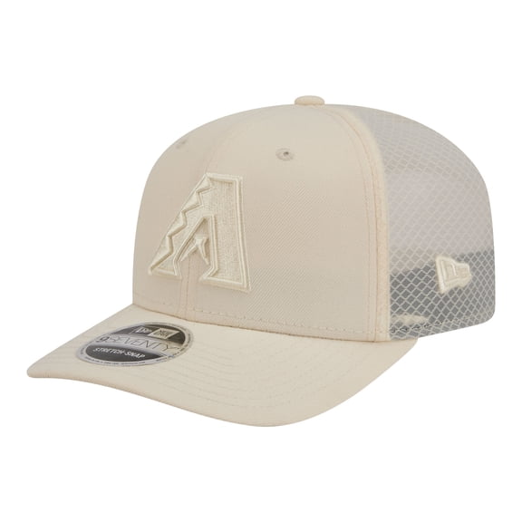 Men's New Era Light Beige Arizona Diamondbacks Color Pack COOLERA 9SEVENTY Trucker Adjustable Hat