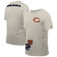 thumbnail image 1 of Men's New Era Light Beige Chicago Bears Multi Patch T-Shirt, 1 of 5