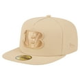 thumbnail image 1 of Men's New Era  Light Beige Cincinnati Bengals Color Pack A-Frame 59FIFTY Fitted Hat, 1 of 5