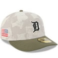 thumbnail image 1 of Men's New Era Light Beige/Olive Detroit Tigers 2025 Armed Forces Day 59FIFTY Fitted Hat, 1 of 5