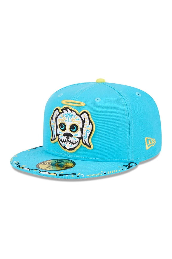 Men's New Era Aqua Charleston RiverDogs 2026 Copa De La Diversion 59FIFTY Fitted Hat