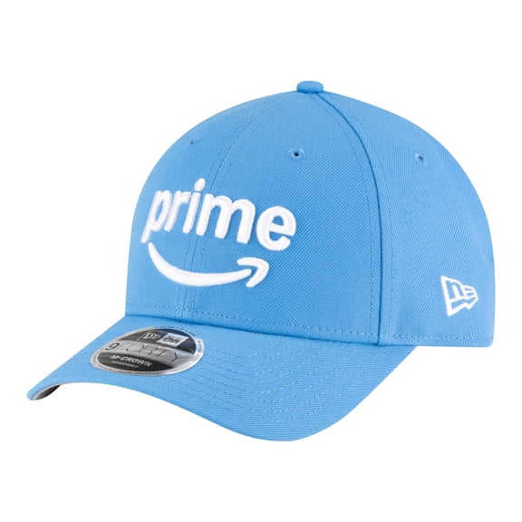 Men's New Era Light Blue Chase Elliott Amazon Prime 9FORTY M-Crown Adjustable Hat