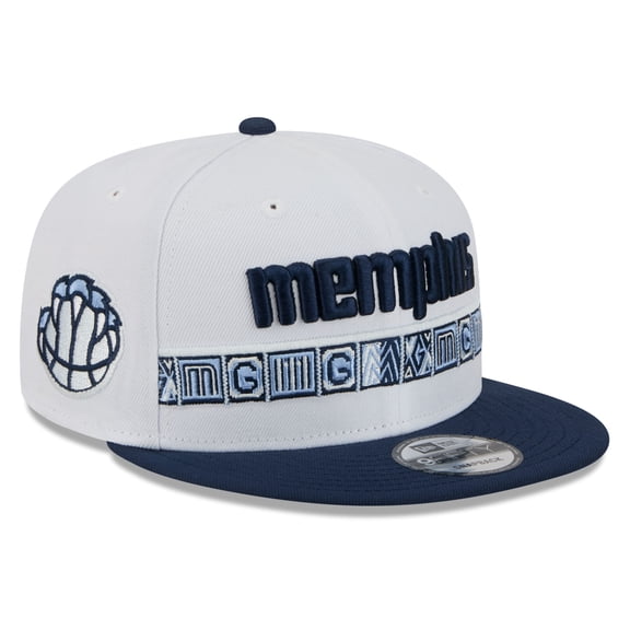 Men's New Era Light Blue/Navy Memphis Grizzlies 2025/26 City Edition 9FIFTY Snapback Hat