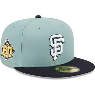 Men's San Francisco Giants New Era Navy 2021 Turn Back The Clock Sea Lions  59FIFTY Fitted Hat