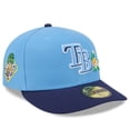thumbnail image 1 of Men's New Era  Light Blue/Navy Tampa Bay Rays 2026 Spring Training 59FIFTY Fitted Hat, 1 of 5