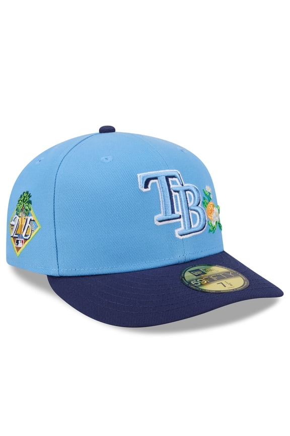 Men's New Era  Light Blue/Navy Tampa Bay Rays 2026 Spring Training 59FIFTY Fitted Hat