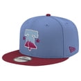 thumbnail image 1 of Men's New Era Light Blue Philadelphia Phillies 2024 City Connect 9FIFTY Snapback Hat, 1 of 5