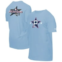 Men's New Era Light Blue Pittsburgh Pirates 2025 MLB All-Star Game Workout T-Shirt