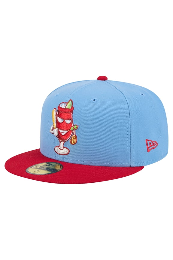 Men's New Era Light Blue/Red Reno Aces Copa de la Diversi-n 59FIFTY Fitted Hat