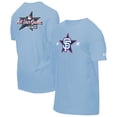 thumbnail image 1 of Men's New Era Light Blue San Francisco Giants 2025 MLB All-Star Game Workout T-Shirt, 1 of 7