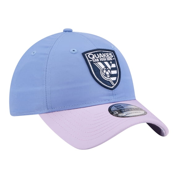 Men's New Era Light Blue San Jose Earthquakes 2026 Jersey Hook 9TWENTY Adjustable Hat