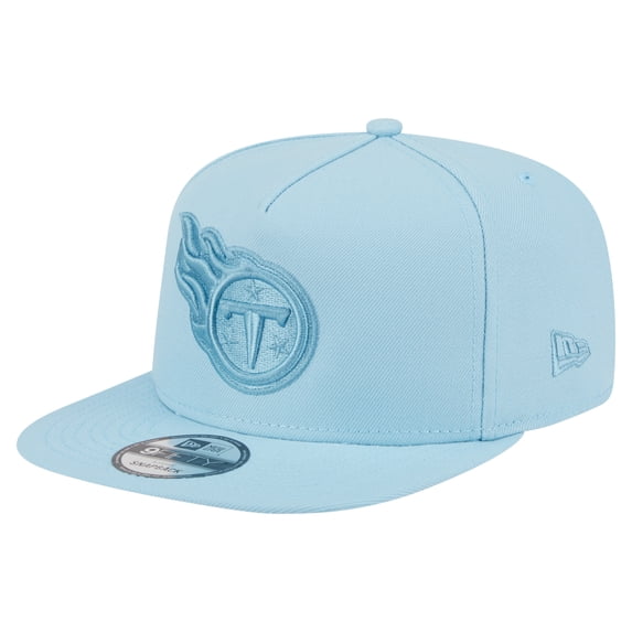 Men's New Era Light Blue Tennessee Titans Color Pack A-Frame 9FIFTY Snapback Hat
