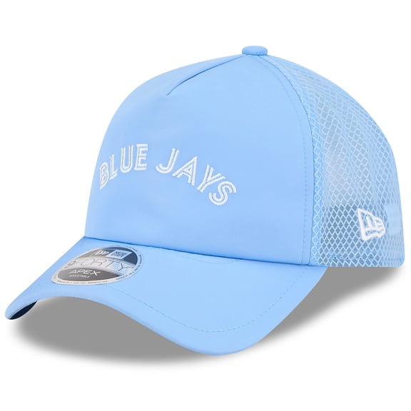 Men's New Era Light Blue Toronto Blue Jays 2026 Batting Practice Alternate Apex 9FORTY Adjustable Hat
