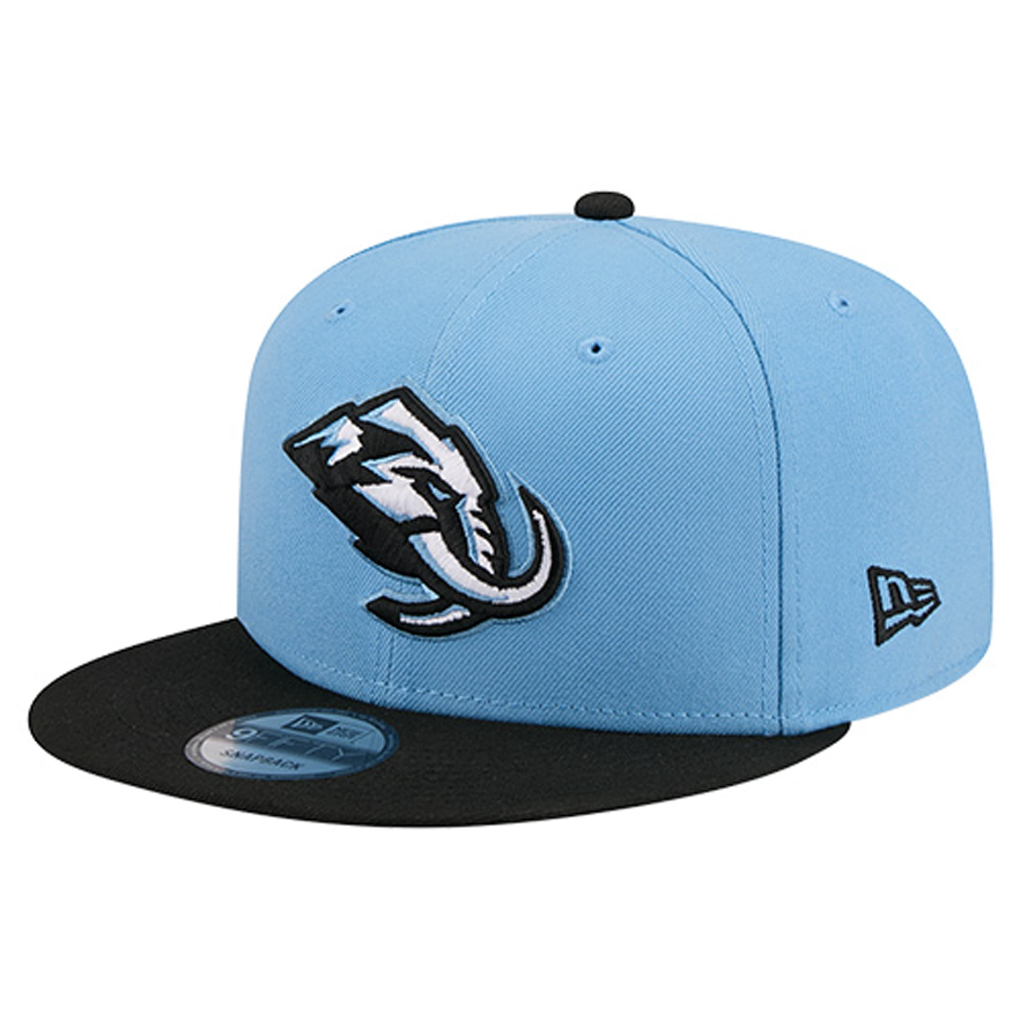 Men's New Era Light Blue Utah Mammoth Two-Tone 9FIFTY Snapback Hat
