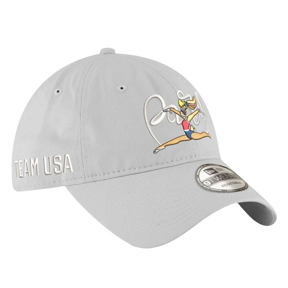 Men's New Era Lola Bunny Gray Looney Tunes x Team USA 9TWENTY Adjustable Hat
