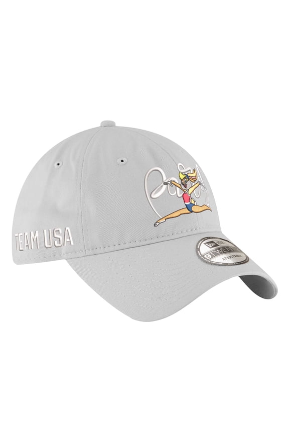 Men's New Era Lola Bunny Gray Looney Tunes x Team USA 9TWENTY Adjustable Hat
