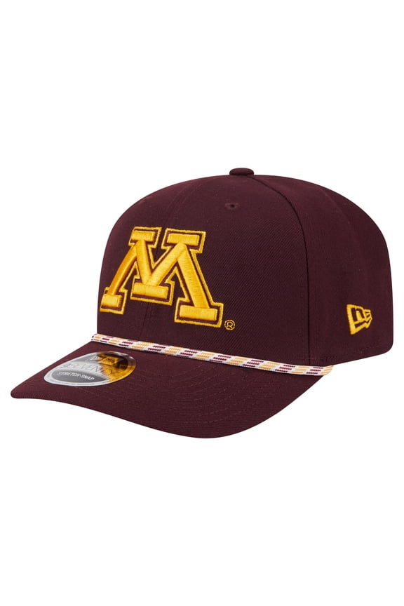 Men's New Era Maroon Minnesota Golden Gophers Game Day Multi-Rope 9SEVENTY Stretch-Snap Hat