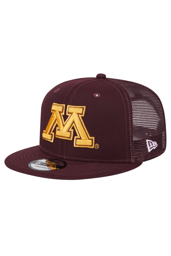 Men's New Era Maroon Minnesota Golden Gophers Trucker 9FIFTY Snapback Hat