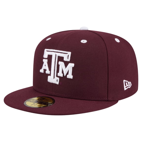 Men's New Era Maroon Texas A&M Aggies On-Field Baseball Fitted Hat