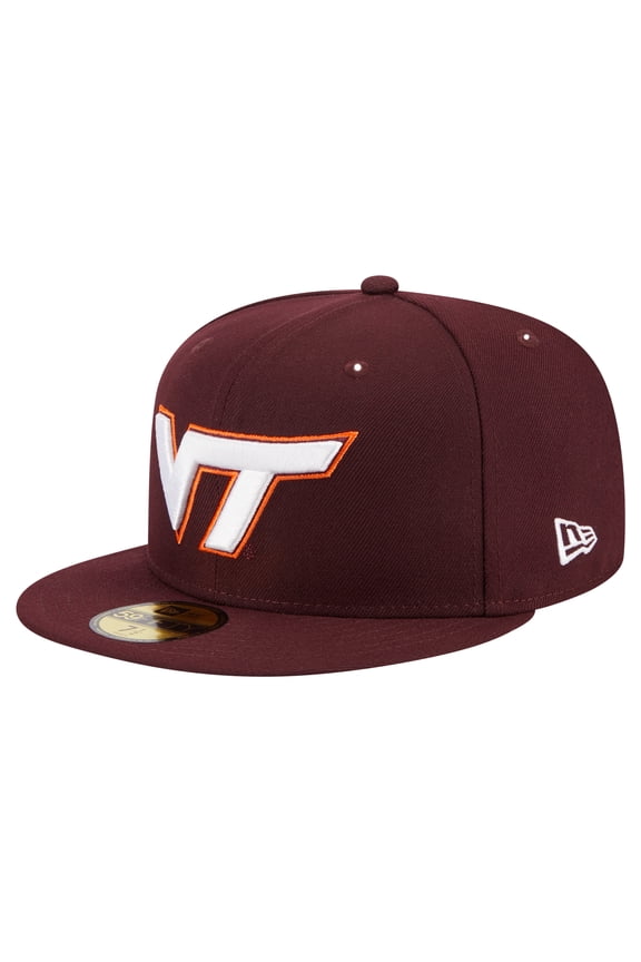 Men's New Era Maroon Virginia Tech Hokies 59FIFTY Fitted Hat