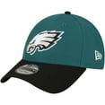 thumbnail image 1 of Men's New Era Midnight Green/Black Philadelphia Eagles The League Two-Tone 9FORTY Adjustable Hat, 1 of 6