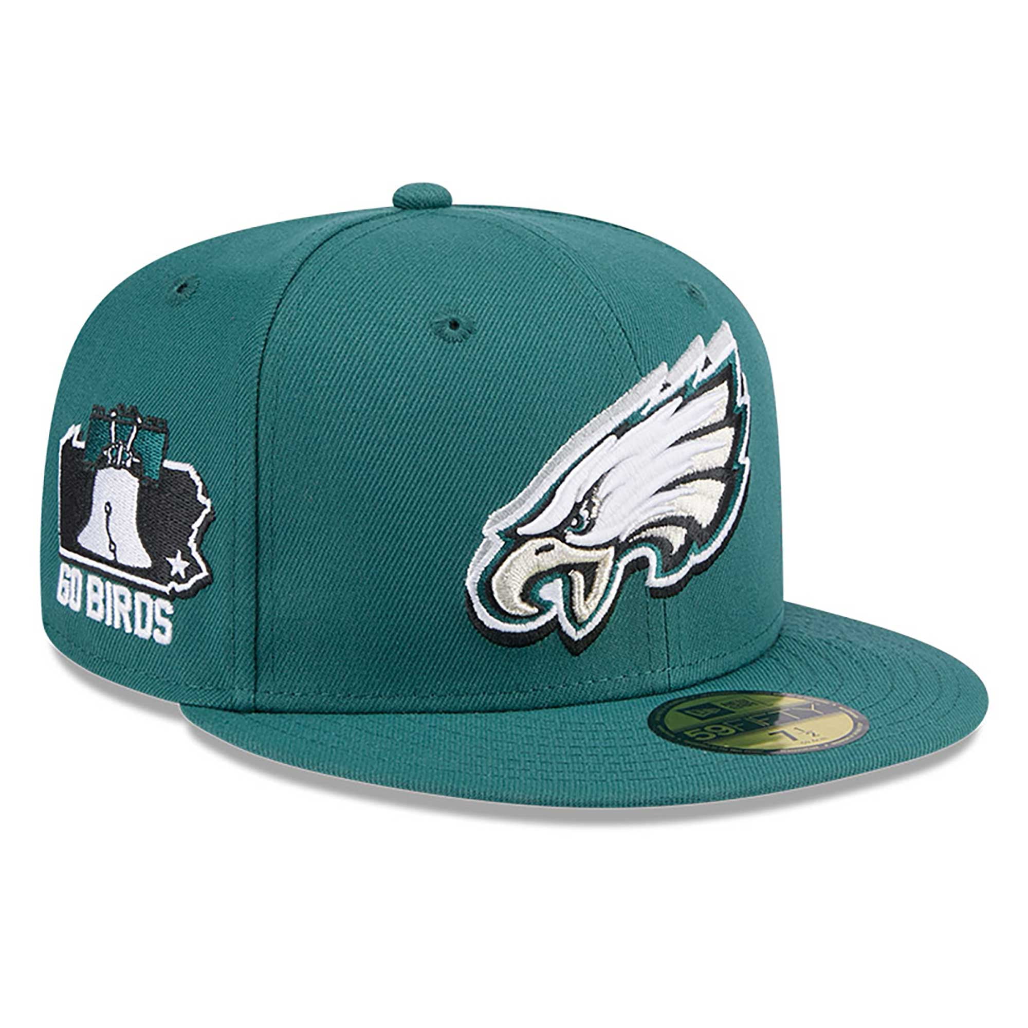 Men's New Era Midnight Green Philadelphia Eagles 2024 NFL Draft 59FIFTY
