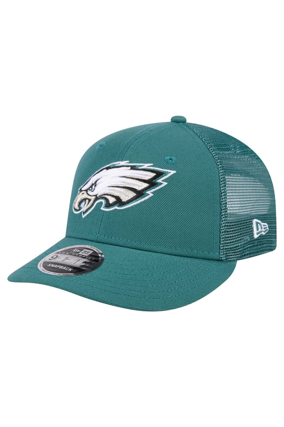 Men's New Era  Midnight Green Philadelphia Eagles Low Profile 9FIFTY Snapback Hat