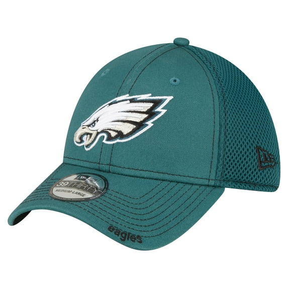 Men's-New Era Midnight Green Philadelphia Eagles Neo 39THIRTY Flex Hat