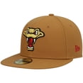 thumbnail image 1 of Men's New Era Natural Wisconsin Timber Rattlers Authentic Collection Team Alternate 59FIFTY Fitted Hat, 1 of 6