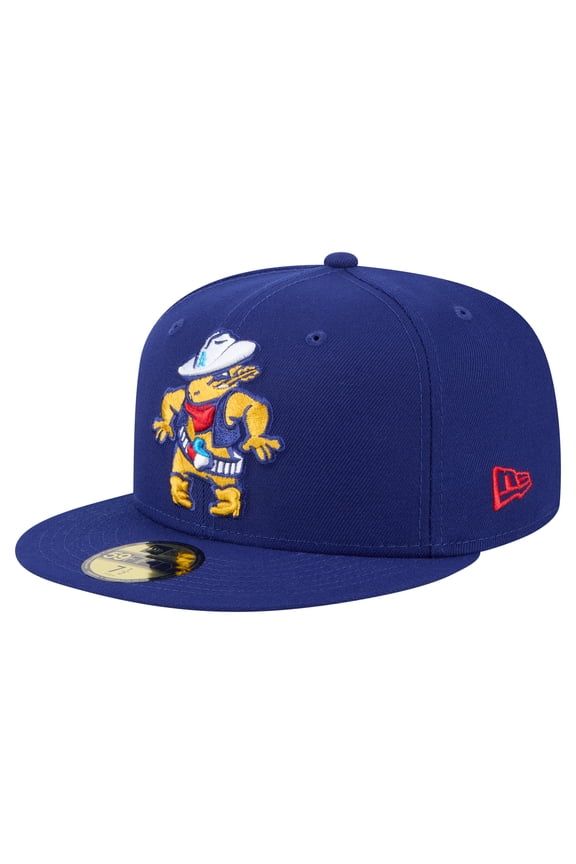 Men's-New Era  Navy Amarillo Sod Poodles Authentic Collection 59FIFTY Fitted Hat