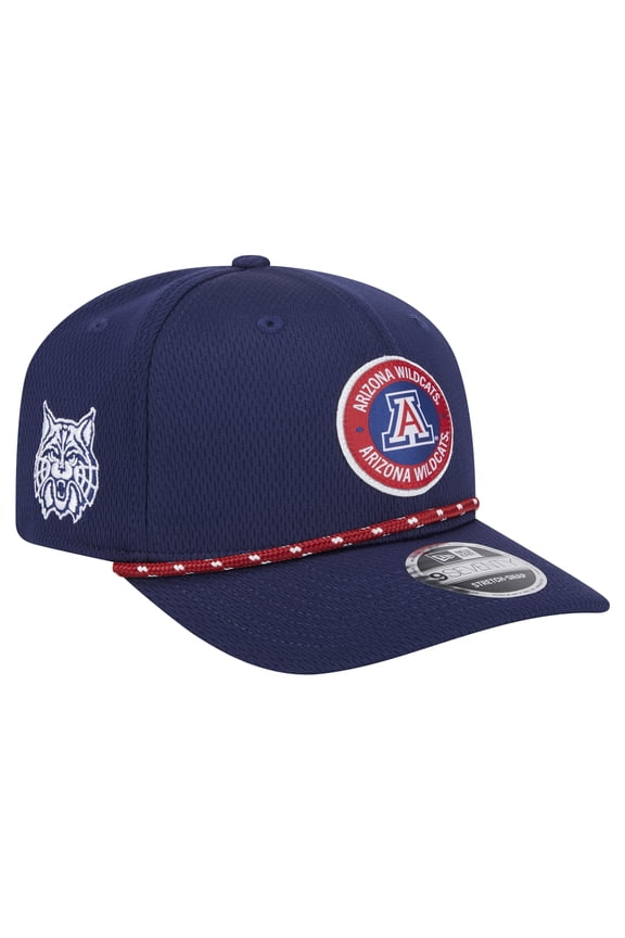 Men's New Era Navy Arizona Wildcats COOLERA 9SEVENTY Rope Stretch-Snap Hat