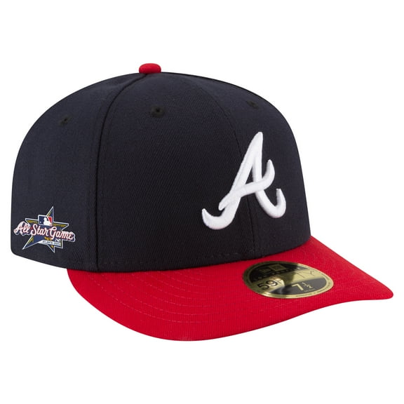 Men's-New Era  Navy Atlanta Braves 2025 All-Star Game Low Profile 59FIFTY Fitted Hat
