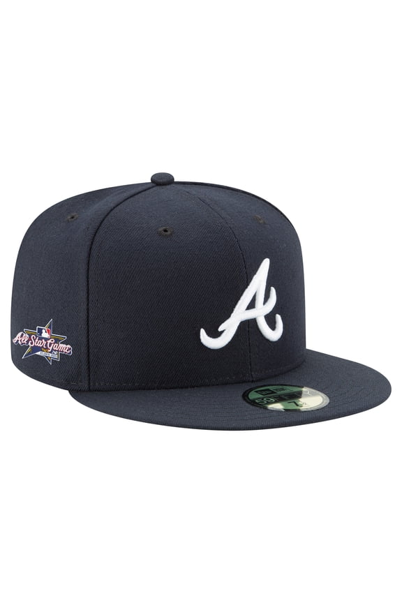 Men's-New Era Navy Atlanta Braves 2025 MLB All-Star Game 59FIFTY Fitted Hat