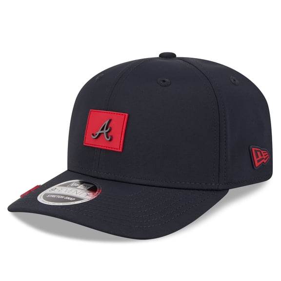 Men's New Era  Navy Atlanta Braves 2026 Clubhouse 9SEVENTY Adjustable Hat