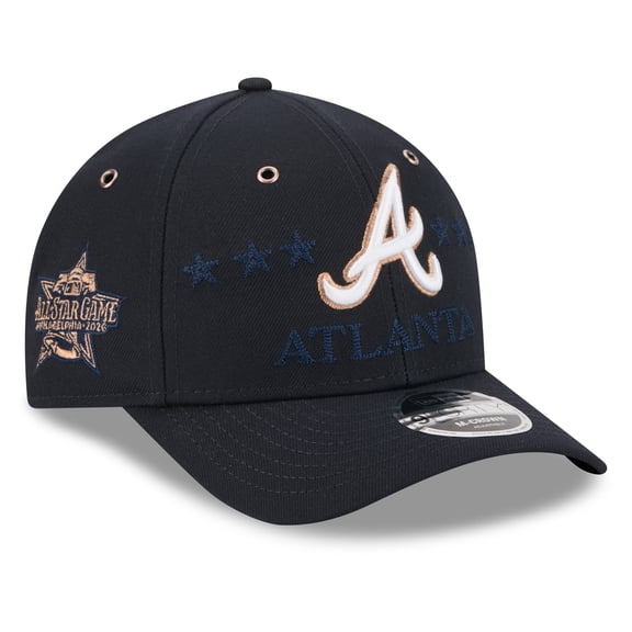 Men's New Era Navy Atlanta Braves 2026 MLB All-Star Game 9FORTY Adjustable Hat