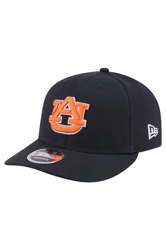 Men's-New Era Navy Auburn Tigers Low Profile 9FIFTY Snapback Hat