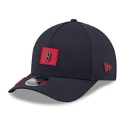Mens New Era Navy Boston Red Sox 2026 Clubhouse 9FORTY A-Frame Adjustable Hat