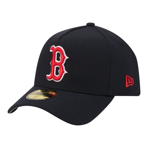 Men's New Era Navy Boston Red Sox A-Frame 59FORTY Fitted Hat