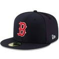 thumbnail image 1 of Men's New Era Navy Boston Red Sox Game Authentic Collection On-Field 59FIFTY Fitted Hat, 1 of 6