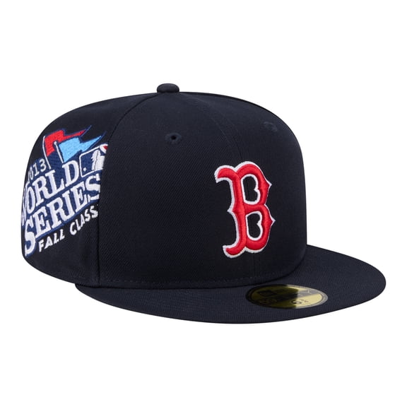Men's New Era  Navy Boston Red Sox Hidden Hit 59FIFTY Fitted Hat