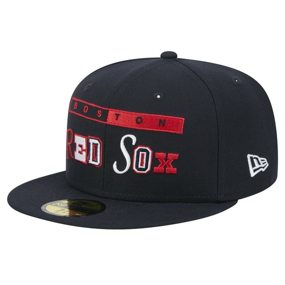 Men's New Era Navy Boston Red Sox Ransom 59FIFTY Fitted Hat