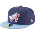thumbnail image 1 of Men's New Era Navy California Angels Cooperstown Collection Wool 59FIFTY Fitted Hat, 1 of 6