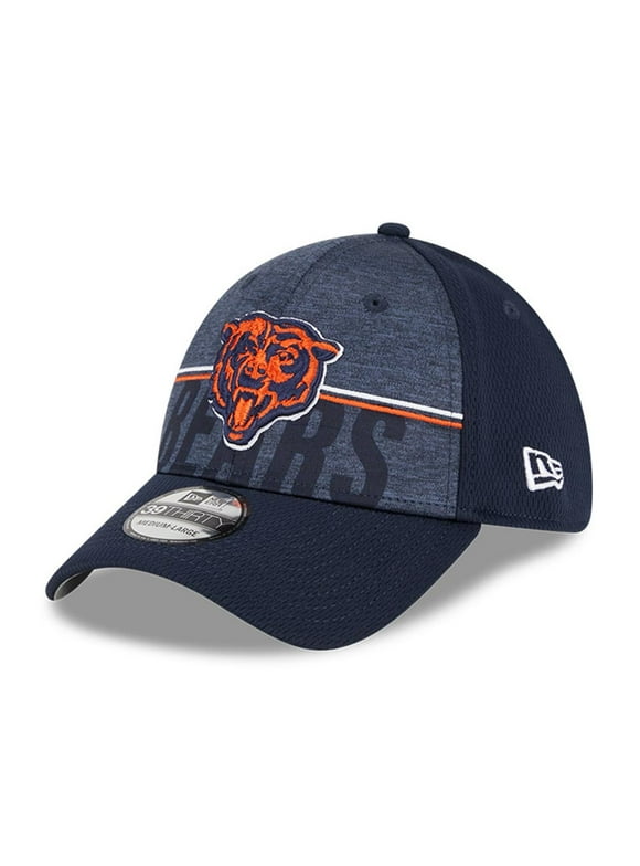Men's New Era Navy Chicago Bears 2023 NFL Training Camp Alternate Logo 39THIRTY Flex Fit Hat
